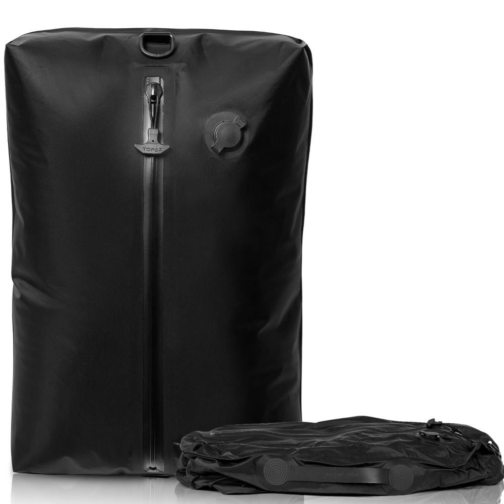 Luggage - ถุงสูญญากาศแบบใช้ซ้ำได้สำหรับการเดินทาง ถุงบีบอัดสูญญากาศกันน้ำ ประหยัดพื้นที่ ถุงเก็บสัมภาระกันฝุ่น ถุงเก็บสัมภาระในกระเป๋าเดินทาง