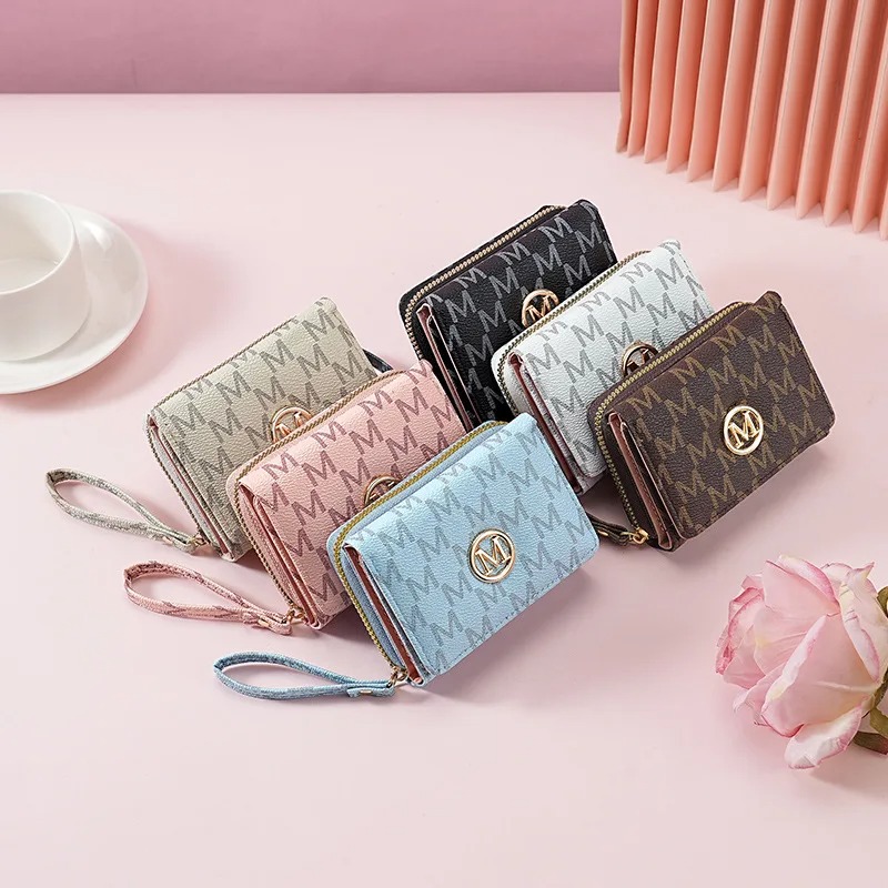 กระเป๋าสตางค์ซิปสามชั้นลายตัวอ - Wallets บทวิจารณ์และราคา