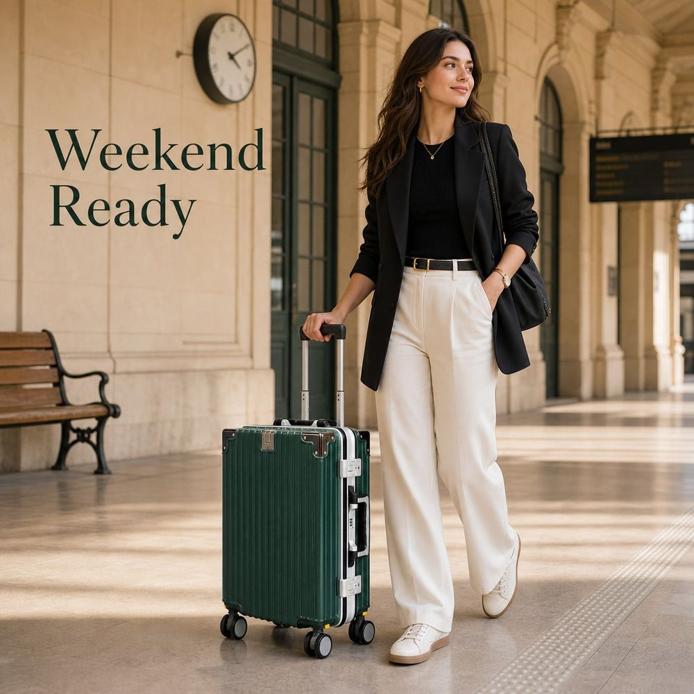 กระเป๋าเดินทางแบบถือขึ้นเครื่อ - Aluminum Frame Carry On Luggage บทวิจารณ์และราคา