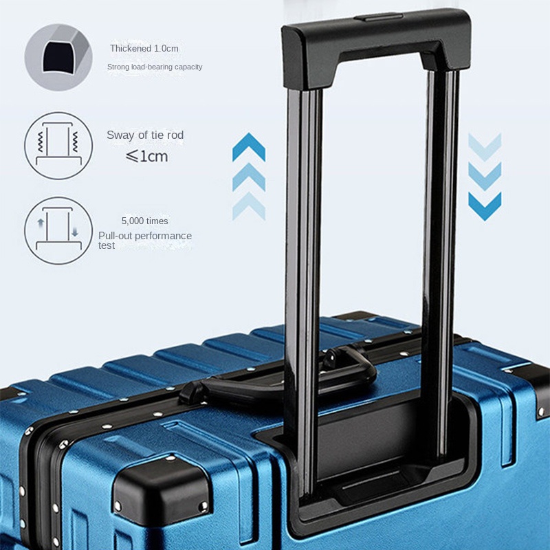 กระเป๋าเดินทางโครงอะลูมิเนียมส - Spinner Wheel Rolling Suitcase 20 Inch บทวิจารณ์และราคา