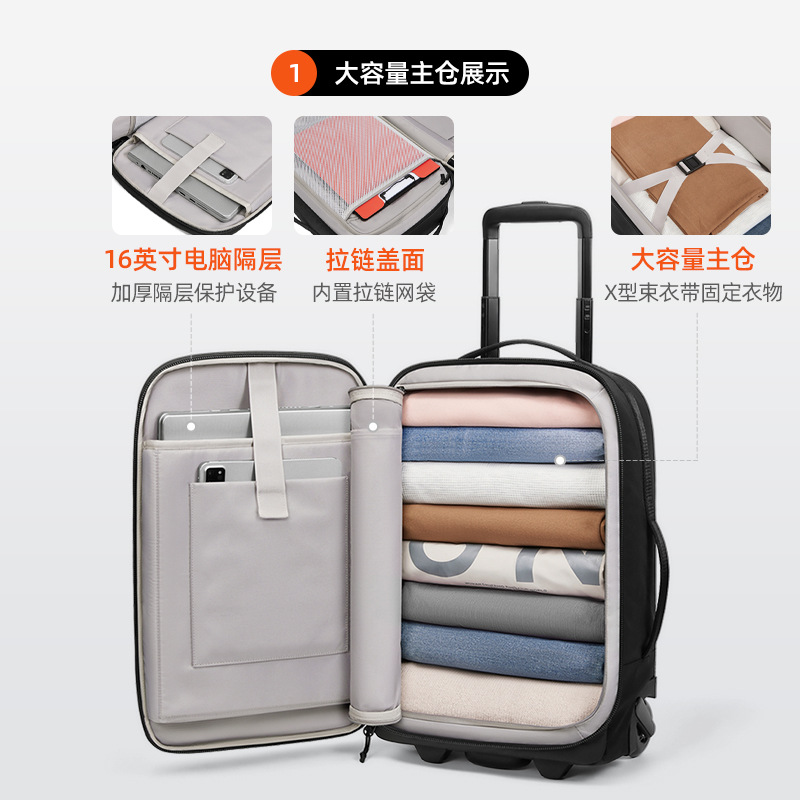 กระเป๋าเดินทางล้อลาก ขนาด 20 น - Spinner Wheel Rolling Suitcase 20 Inch บทวิจารณ์และราคา
