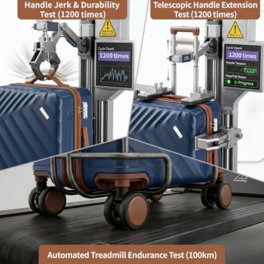 ชุดกระเป๋าเดินทางแบบแข็ง 5 ชิ้ - Expandable Hard Shell Luggage Set บทวิจารณ์และราคา