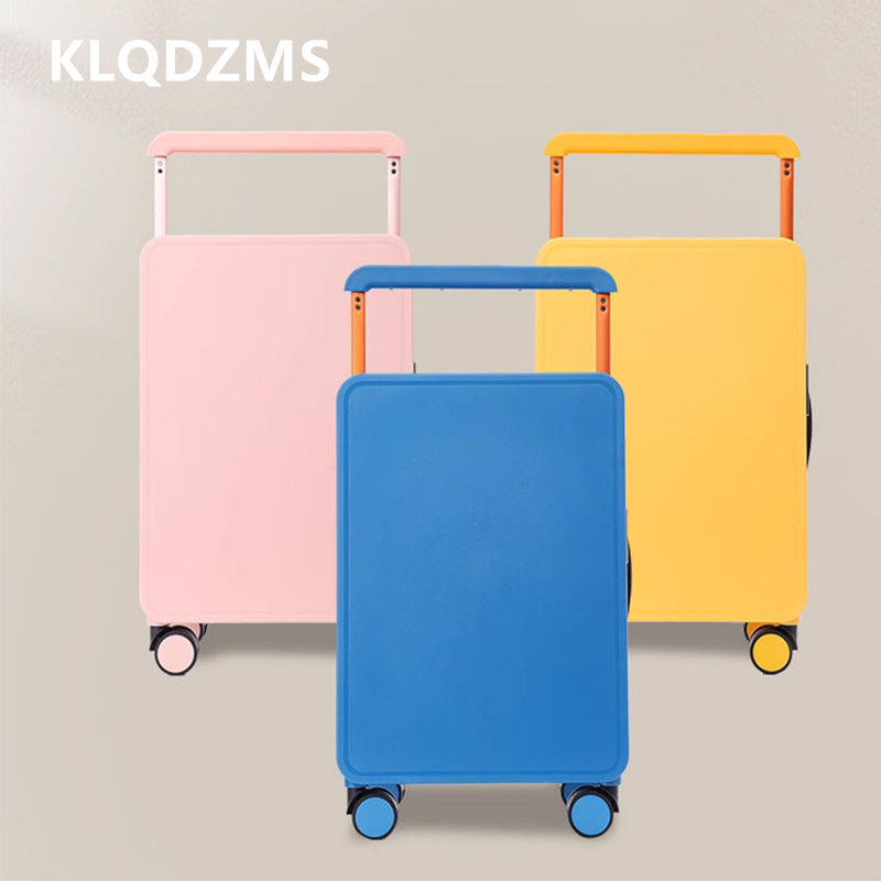 กระเป๋าเดินทาง KLQDZMS วัสดุ A - Spinner Wheel Rolling Suitcase 20 Inch บทวิจารณ์และราคา