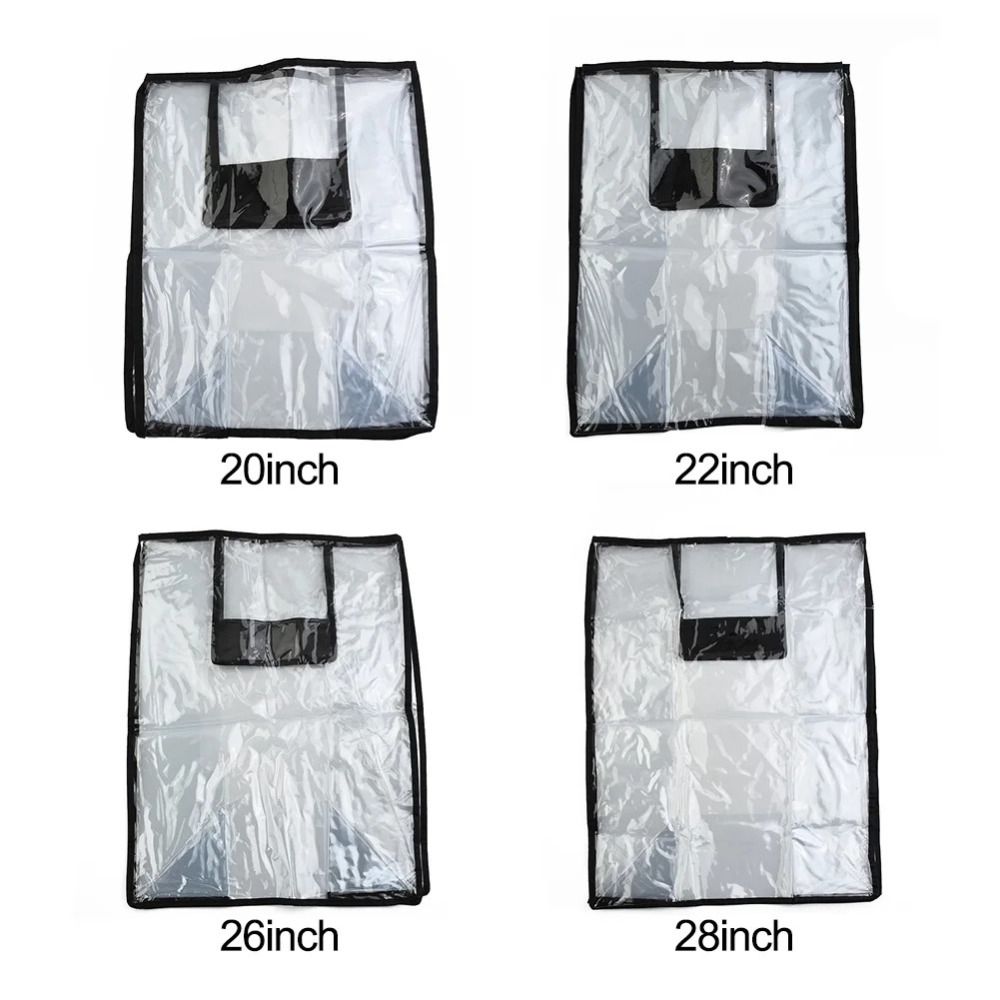 ปลอกหุ้มกระเป๋าเดินทางแบบใหม่  - Luggage Protective Cover Transparent บทวิจารณ์และราคา
