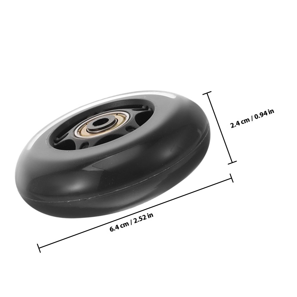 ล้ออะไหล่ใส 4 ชิ้น สำหรับกระเป - Silent Replacement Luggage Wheels บทวิจารณ์และราคา