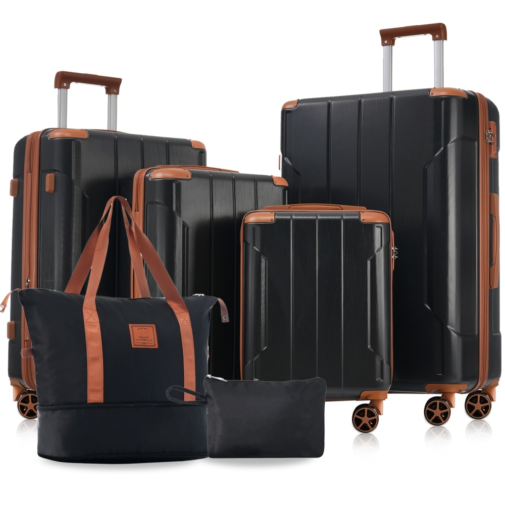 ชุดกระเป๋าเดินทางแบบแข็ง 6 ชิ้ - Expandable Hard Shell Luggage Set บทวิจารณ์และราคา