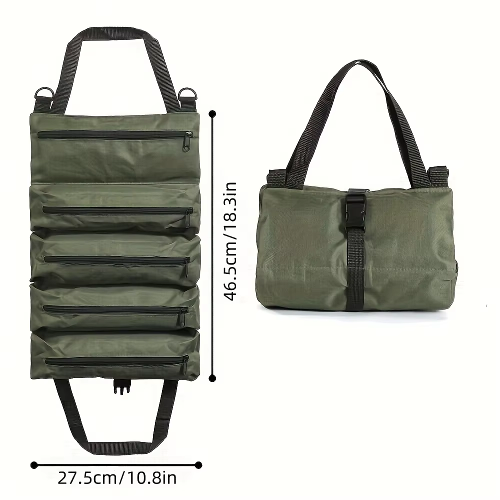 กระเป๋าผ้าใบอเนกประสงค์ 1 ชิ้น - Foldable Rolling Luggage Bag บทวิจารณ์และราคา