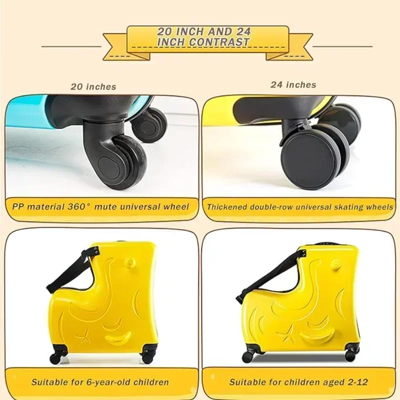 กระเป๋าเดินทางเด็กแบบมีล้อ สกู - Kids Ride On Suitcase Scooter บทวิจารณ์และราคา