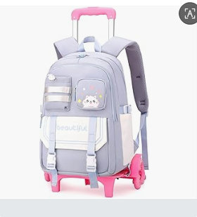 กระเป๋าเป้สะพายหลังแบบมีล้อสำห - Foldable Rolling Luggage Bag บทวิจารณ์และราคา