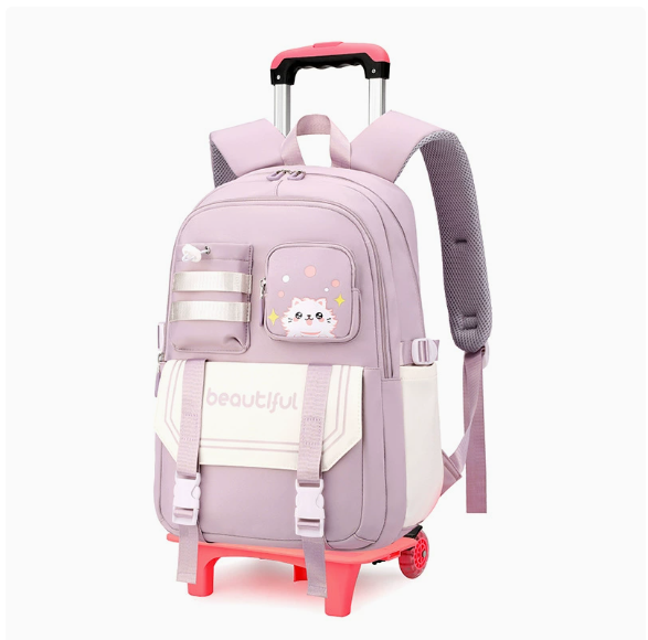 กระเป๋าเป้สะพายหลังแบบมีล้อสำห - Foldable Rolling Luggage Bag บทวิจารณ์และราคา