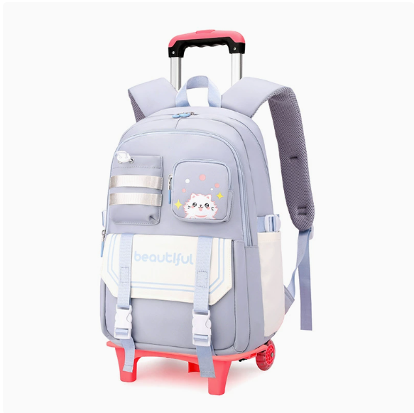 กระเป๋าเป้สะพายหลังแบบมีล้อสำห - Foldable Rolling Luggage Bag บทวิจารณ์และราคา