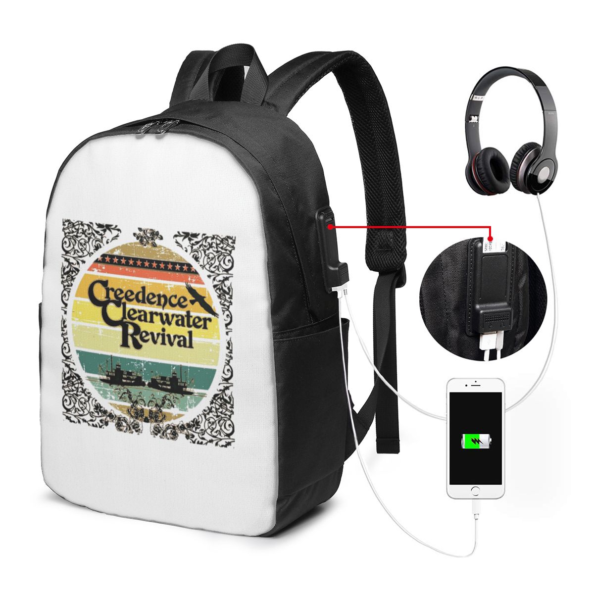 ครีดเดนซ์ เคลียร์วอเตอร์ รีไวว - Travel Bags บทวิจารณ์และราคา