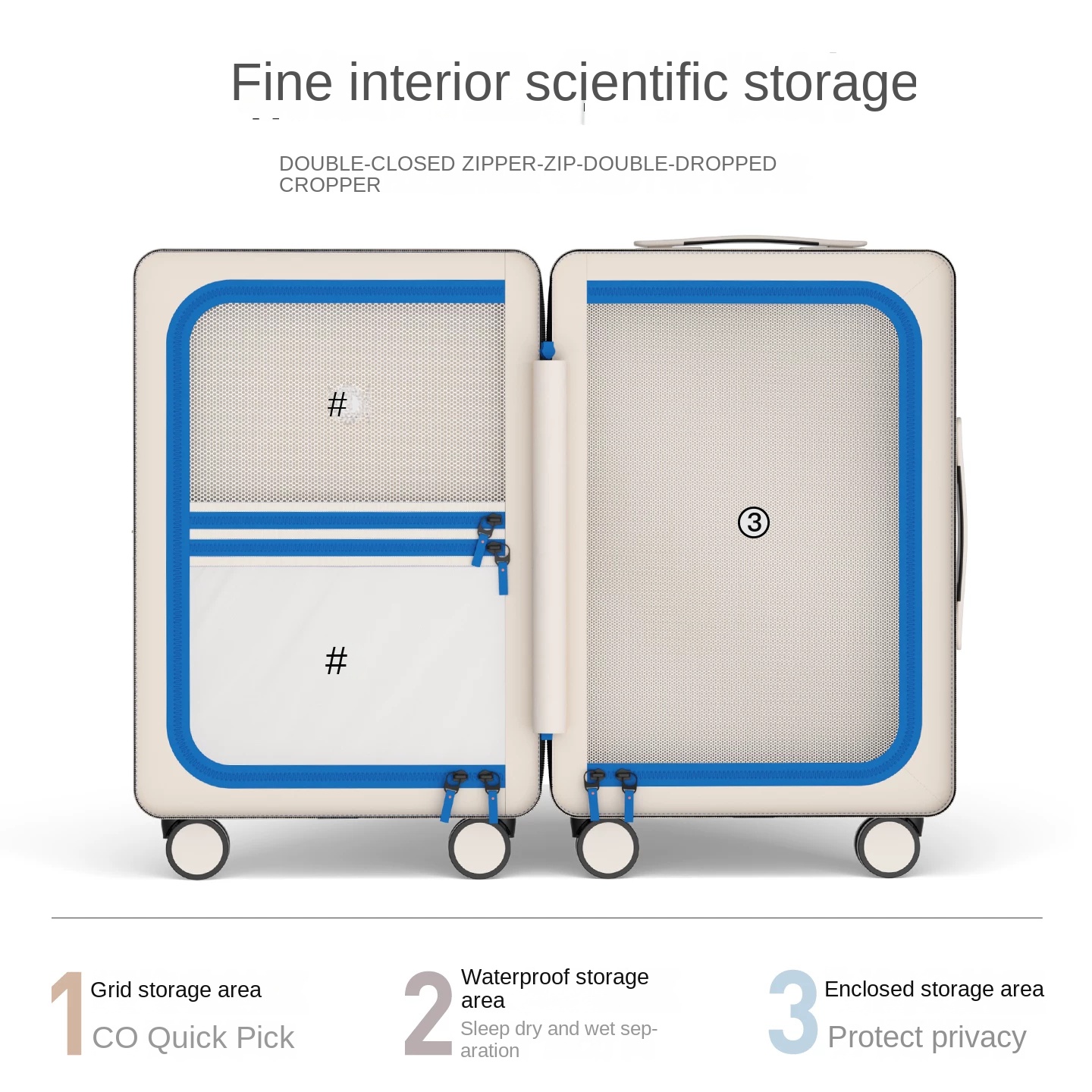 กระเป๋าเดินทางล้อลากขนาด 20 นิ - Cabin Size Lightweight Travel Trolley บทวิจารณ์และราคา