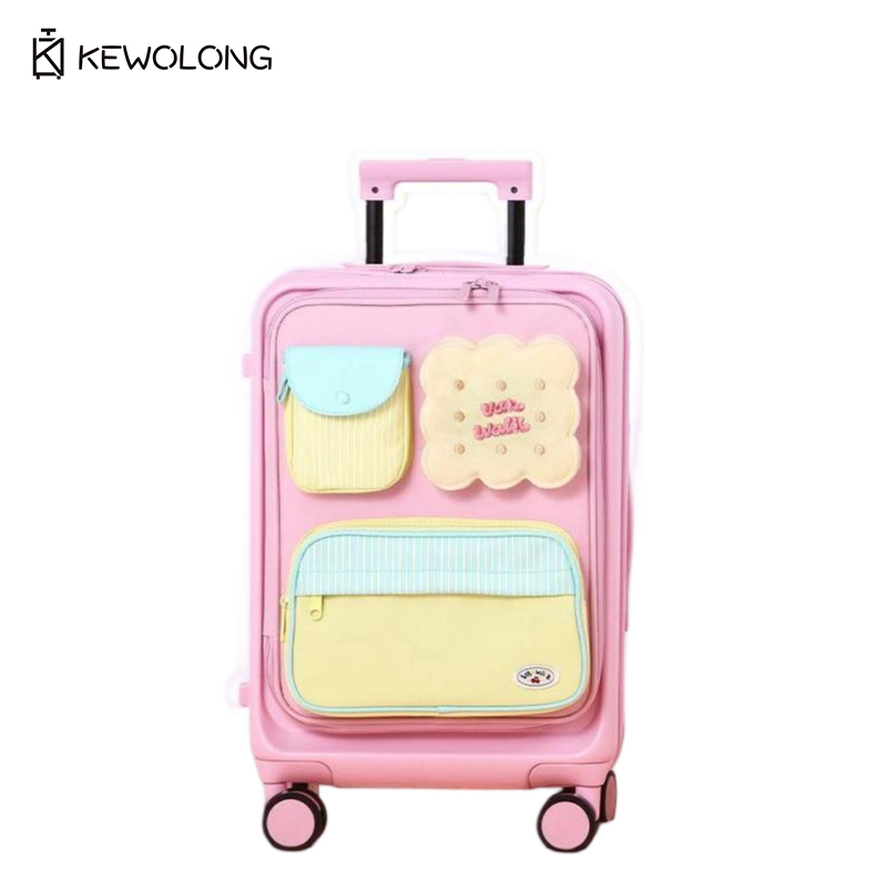 กระเป๋าเดินทางแบบเปิดด้านหน้าข - Spinner Wheel Rolling Suitcase 20 Inch บทวิจารณ์และราคา