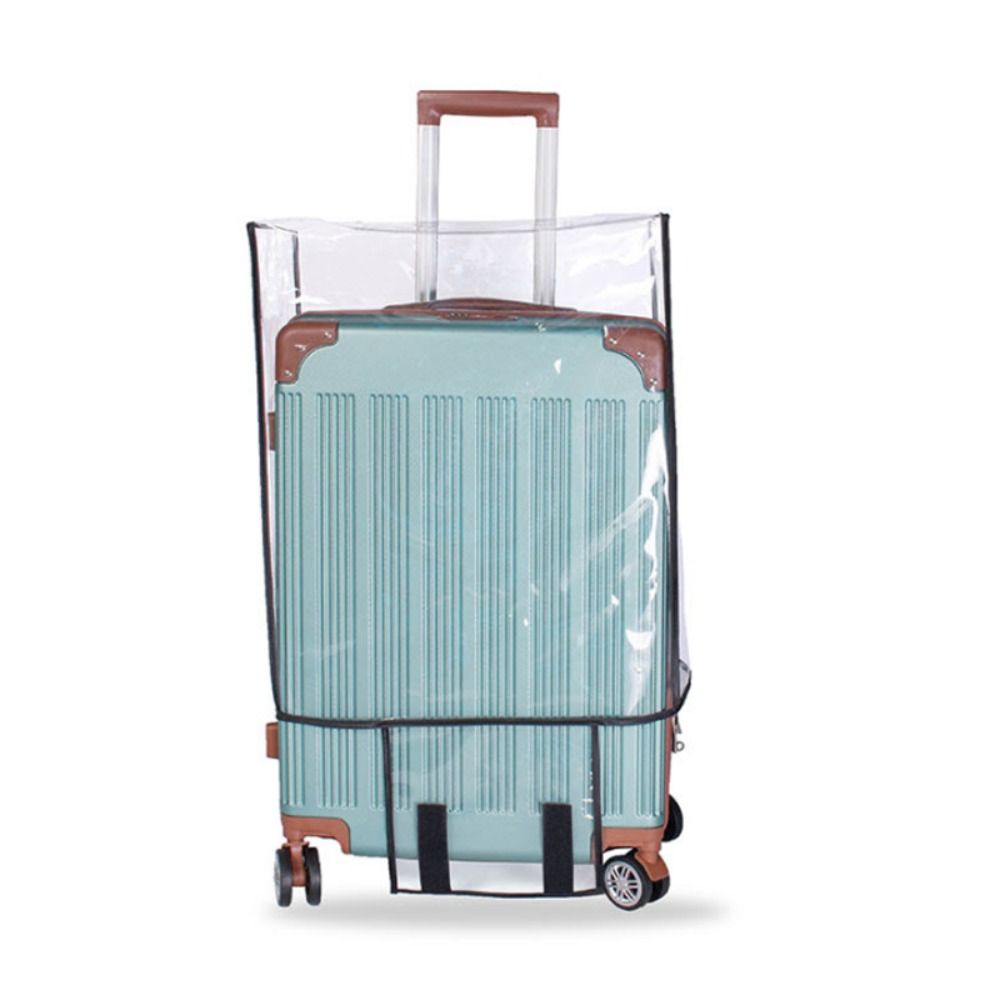 ผ้าคลุมกระเป๋าเดินทางแบบใส PVC - Waterproof Suitcase Cover Protector บทวิจารณ์และราคา
