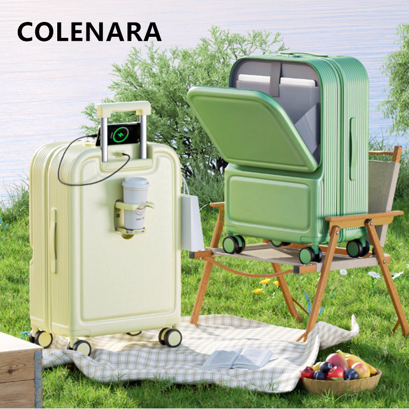 กระเป๋าเดินทาง COLENARA ABS+PC - Front Opening Laptop Luggage 24 Inch บทวิจารณ์และราคา