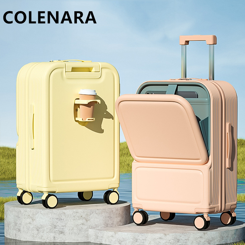 กระเป๋าเดินทาง COLENARA ABS+PC - Front Opening Laptop Luggage 24 Inch บทวิจารณ์และราคา