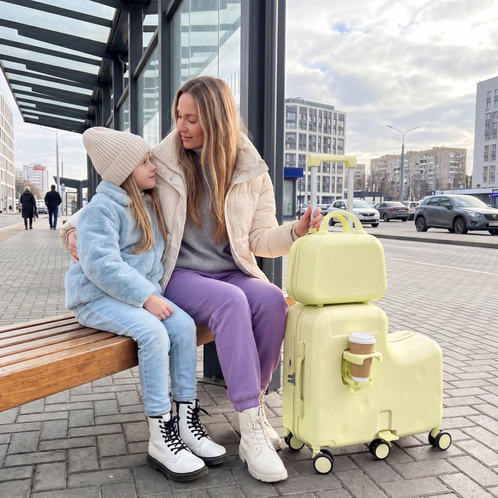 รถสกู๊ตเตอร์สำหรับเด็ก ขนาด 20 - Kids Ride On Suitcase Scooter บทวิจารณ์และราคา