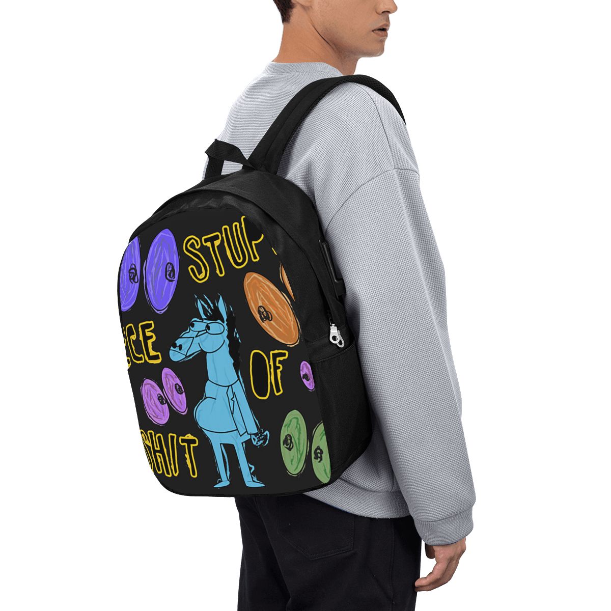 การ์ตูน โบแจ็ค ฮอร์สแมน สตูปิด - Backpacks บทวิจารณ์และราคา