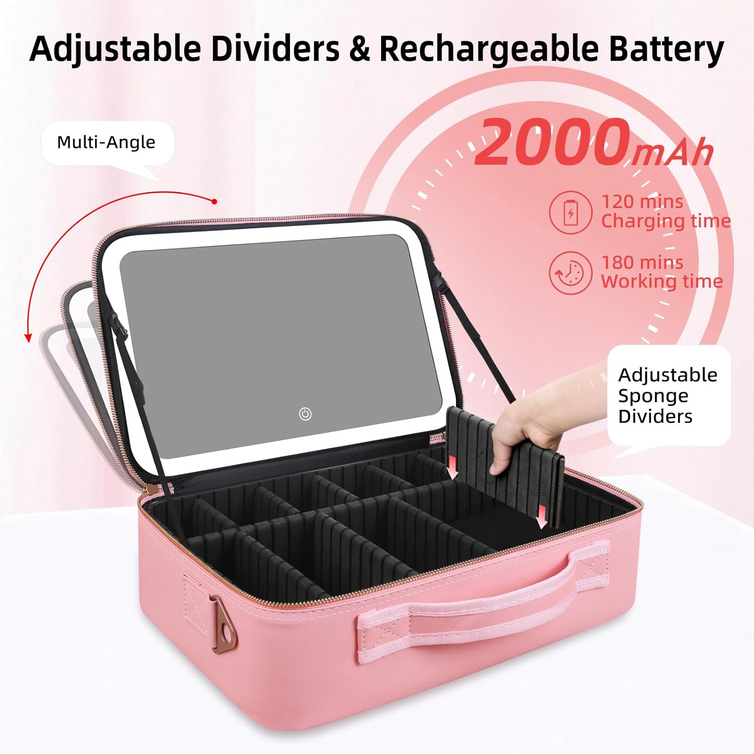 กระเป๋าเครื่องสำอางขนาดใหญ่ 15 - Cosmetic Bags บทวิจารณ์และราคา